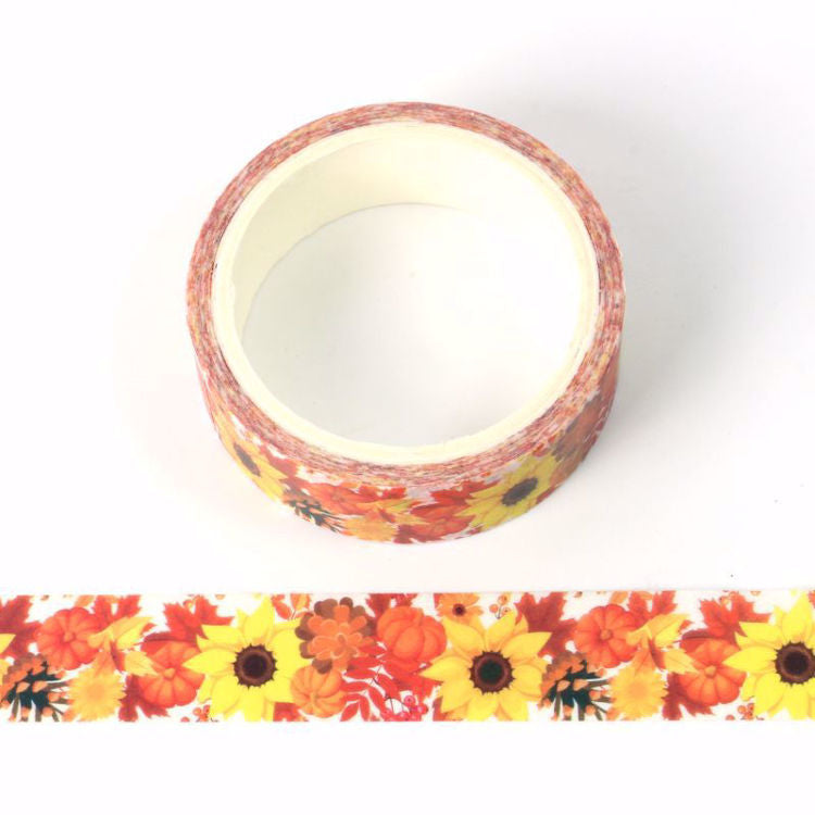 Journal Junkies NZ Medium Washi Tape Buy Spring Flower JJ-W-129