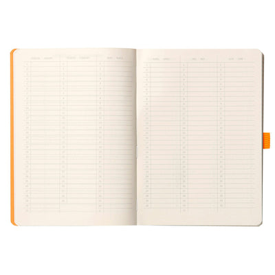Journal Junkies NZ Rhodia Goal Book Dotted A5 Notebook Calendar