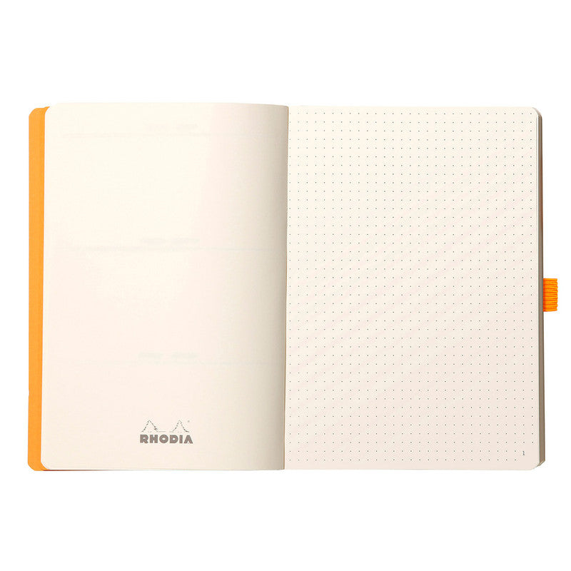 Journal Junkies NZ Rhodia Goal Book Dotted A5 Notebook Dotted Pages