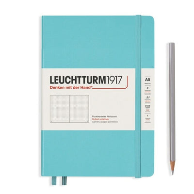 Leuchtturm1917 Dotted Notebook Aqua Aquamarine Bullet Journal New Zealand