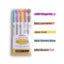 Zebra mildliners nz double sided orange warm pack colour swatch