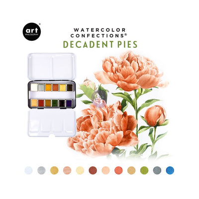 Watercolour Confections 12 Pan | Decadent Pies