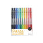 Zebra Sarasa Clip Best Gel Pens 0.5mm 10 Colour buy New Zealand